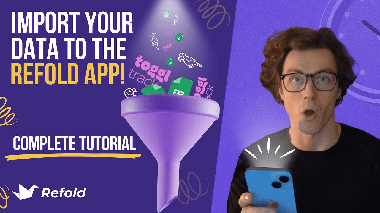 Import your Data to Refold App!